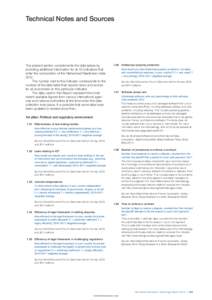 Technical Notes and Sources  The present section complements the data tables by providing additional information for all 53 indicators that enter the composition of the Networked Readiness Index 2012.