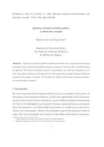 Published as: Aerts, D. and Durt, T., 1994, “Quantum, Classical and Intermediate, and illustrative example”, Found. Phys., 24, [removed].