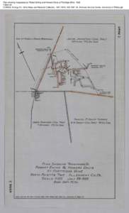 Plan showing trespasses by Robert Ewing and Howard Davis at Partridge Mine, 1932 Folder 29 CONSOL Energy Inc. Mine Maps and Records Collection, [removed], AIS[removed], Archives Service Center, University of Pittsburgh 