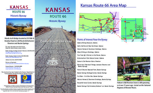 2014 Route 66 Byway Inside Brochure