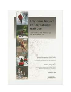 ACKNOWLEDGEMENTS The author would like to acknowledge Arthur Adiarte and Neal Young of the Communication, Analysis and Research Division (CARD) of the Minnesota Department of Employment and Economic Development (DEED) w