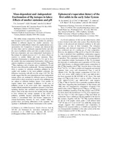 A418  Goldschmidt Conference Abstracts 2008 Mass-dependent and -independent fractionation of Hg isotopes in lakes: