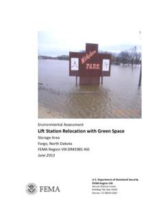 Environmental engineering / Water pollution / Hydraulic engineering / Drainage / Flood control / Storm drain / Fargo /  North Dakota / Federal Emergency Management Agency / Pumping station / Spaceflight / Civil engineering / Physical geography