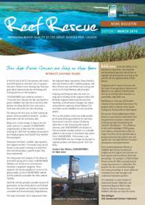 Reef Rescue newsletter March 2010.indd