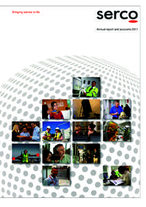 Bringing service to life  Annual report and accounts 2011 Contents Section 1 | Overview