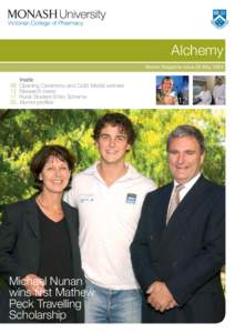 Victorian College of Pharmacy  Alchemy Alumni Magazine Issue 06 May