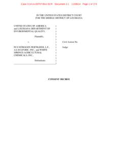 Case 3:14-cv[removed]BAJ-SCR Document[removed]Page 1 of 174 IN THE UNITED STATES DISTRICT COURT