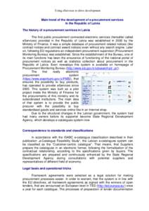 Management / Procurement / Systems engineering / Electronic commerce / E-procurement / Government procurement / Purchasing / Supply chain / Government procurement in the European Union / Business / Supply chain management / Technology