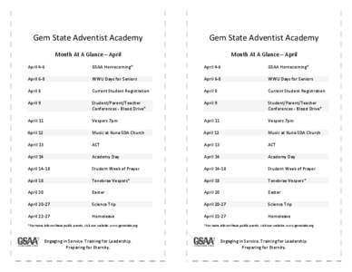 Microsoft Word - GSAA At a Glance 4 - BW