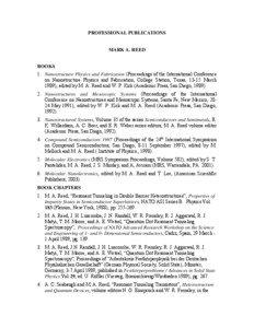 Microscopes / Scanning probe microscopy / Scanning tunneling microscope / Superlattice / Resonant-tunneling diode / Nanowire / Molecular scale electronics / Anthony E. Siegman / Electronics / Nanotechnology / Physics