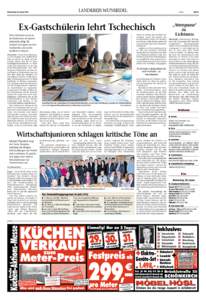 LANDKREIS WUNSIEDEL  Donnerstag, 29. Januar 2015 WUN3-1