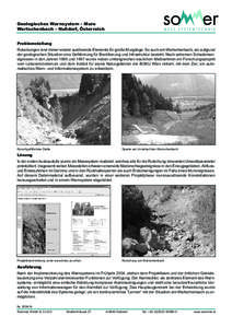 Geologisches Warnsystem – Mure Wartschenbach – Nußdorf, Österreich