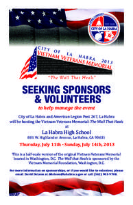 64983 City of La Habra The Wall that Heals Flyer.indd