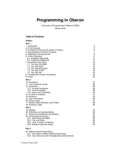 Procedural programming languages / Oberon / Modula-2 / Pascal / Extended Backus–Naur Form / ALGOL 68 / Programming language / Conditional / ALGOL / Software engineering / Computing / Computer programming