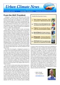 masthead - urban climate news