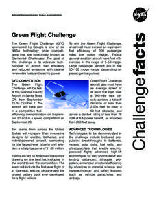 Mountain View /  California / Spaceflight / Electric aircraft / Automotive X Prize / CAFE Foundation / Fuel cell / Ames Research Center / Fixed-wing aircraft / Personal air vehicle / Energy / Technology / Centennial Challenges