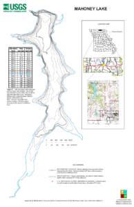 MAHONEY LAKE  LOCATION MAP 977