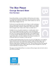 Arts / George Bernard Shaw / International PEN / Mystics / Shaw / Pygmalion / Henrik Ibsen / 19th-century theatre / Literature / Irish people