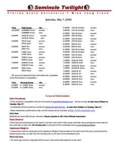 Microsoft Word - Seminoles Twilight Schedule and Information.doc