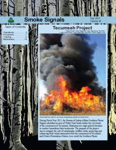 Smoke Signals Table of Contents Operations.....................3 Prevention...................7 Training.......................9 Blacksnake[removed]14