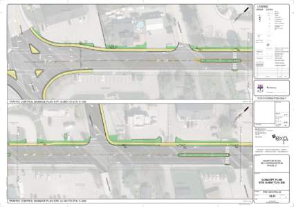 FILE: O:\FRE[removed]A0 - HAMPTON ROAD RECONFIGURATION - PHASE II\2.0 DESIGN & PLANNING SERVICES\2.5 CAD\HAMPTON ROAD RE-CONFIGURATION -CONCEPT SET.DWG  LEGEND EXISTING  103 HAMPTON ROAD