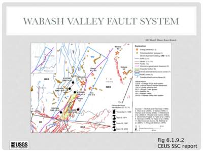 WABASH VALLEY FAULT SYSTEM
         Chapter  6   SSC  Model:  Mmax  Zones  Branch  