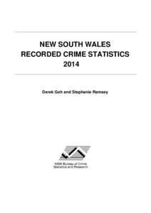 NSW Recorded Crime Statistics 2014