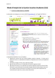 Microsoft Word - Mode-d-emploi-CLE.docx