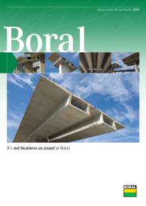 Boral Limited Annual ReviewBoral It’s not business as usual at Boral  Boral Limited