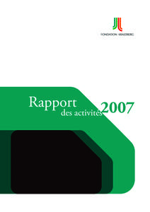 Extrait des statuts Chapitre Ier. - Dénomination Art. 1er. L’établissement d’utilité publique prend la dénomination de FONDATION KRÄIZBIERG. Chapitre II. – Objet, Durée et Siège Art. 2. La Fondation a pour 