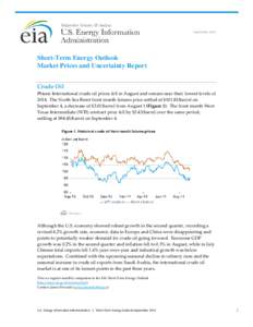 Economics / Price of petroleum / West Texas Intermediate / Futures contract / Crack spread / Peak oil / Heating oil / Contango / Petroleum / Commodities market / Soft matter / Goods