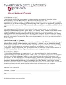 Cheesemakers / Pullman /  Washington / Washington State University / Master gardener program / Sports injury / Bonnie Maxon