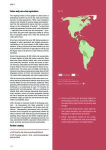 PART 3  Urban and peri-urban agriculture Map 52: