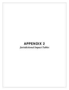 Microsoft Word - Appendix 2, Impacts Tables ECO&Tule.doc