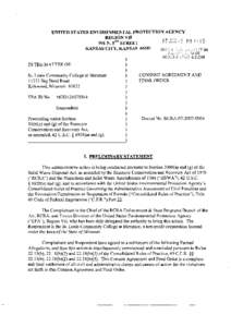 Pollution / 94th United States Congress / First Amendment to the United States Constitution / Resource Conservation and Recovery Act / Hazardous waste / Business / Mixed waste / Environment / Waste / United States Environmental Protection Agency