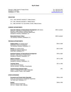 Full CV (academic version)