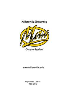 Personal identification number / Audit / Password / Millersville University of Pennsylvania / Pennsylvania