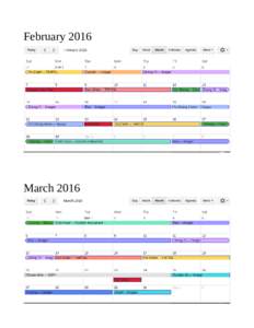 FebruaryMarch 2016 