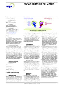 MEGA International GmbH  1. Unternehmensdaten