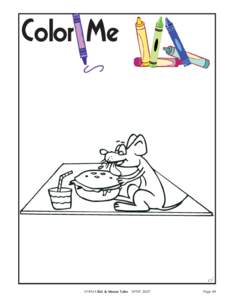 Color Me  AFRMA Rat & Mouse Tales WSSF 2007 Page 49