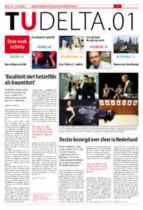 TUDELTA.01  DELTA	weekblad van de technische universiteit Delft Deze week week