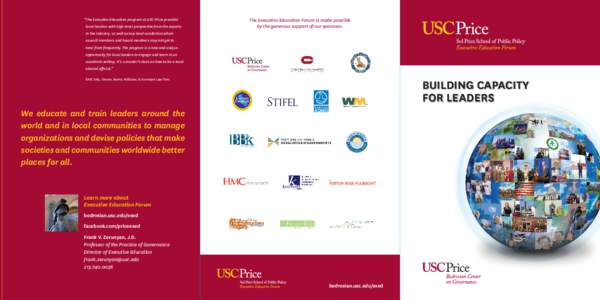 Robert Denhardt / Education in the United States / Higher education / Academia / Public policy schools / USC Sol Price School of Public Policy / University of Southern California