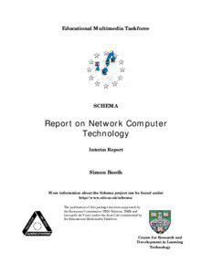 Educational Multimedia Taskforce  SCHEMA