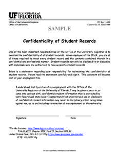 Microsoft Word - ConfidentialityOfStudentRecords.doc