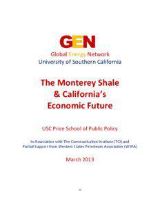 Global Energy Network University of Southern California