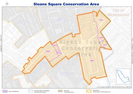 Sloane Square Conservation Area  H a n s To w n Conservation Area