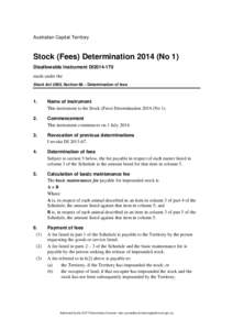 fee determination with dictionary template