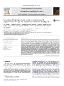 Archaic period in the Americas / Recent single origin hypothesis / Settlement of the Americas / Charcoal / Clovis culture / Big Eddy Site / Americas / Native American history / Human migration