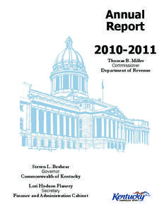 Annual Report[removed]Thomas B. Miller Commissioner