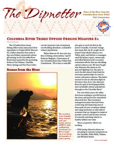 The Dipnetter  News of the River from the Columbia River Inter-Tribal Fish Commission